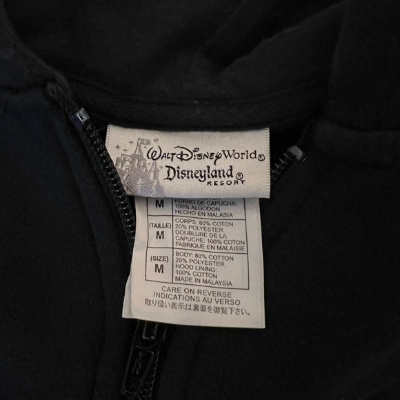 Disney Parks Glitter Icons zip up hooded sweatshirt - Picture 5 of 5